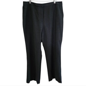 Talbots Stretch Gray Italian Wool Lined Trousers - Women's